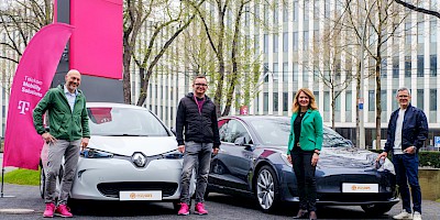 eazycars macht Telekom-Mitarbeiter*innen elektrisch mobil
